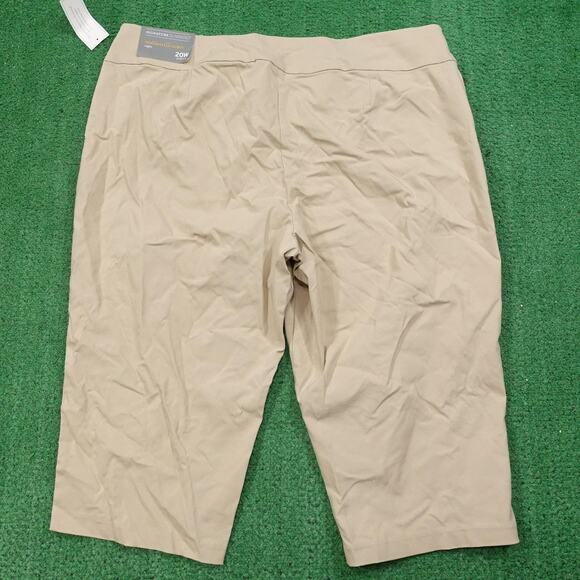 CJ Banks Signature Slimming Capri Pants Womens 20W Moderately Curvy Pull On - Picture 6 of 13